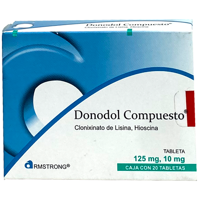 DONODOL COMPUESTO 125MG TAB 20