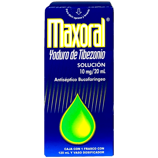 MAXORAL SOL 120ML C VASO DOSIF