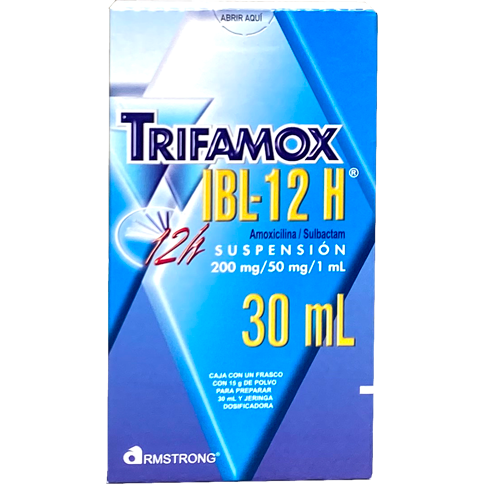 TRIFAMOX IBL 12H SUSP30ML JGADOSIF
