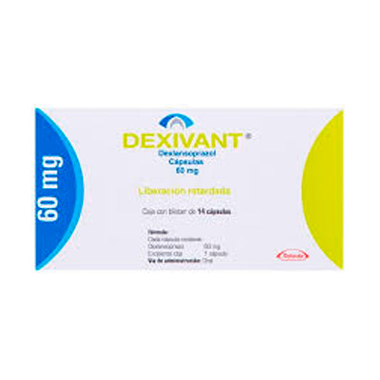 DEXIVANT 60MG CAPSULAS C14