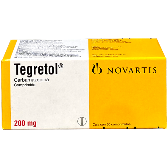 TEGRETOL 200 MG CPR 50