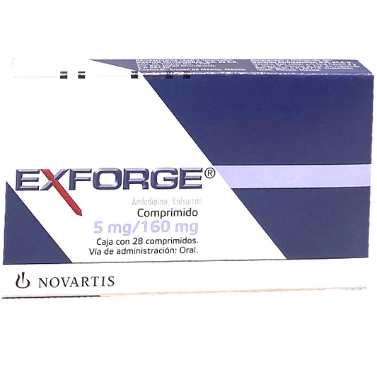 EXFORGE 5 160 MG CPR 28 117