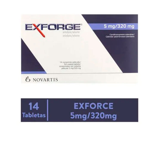 EXFORGE 5 160 MG CPR 14