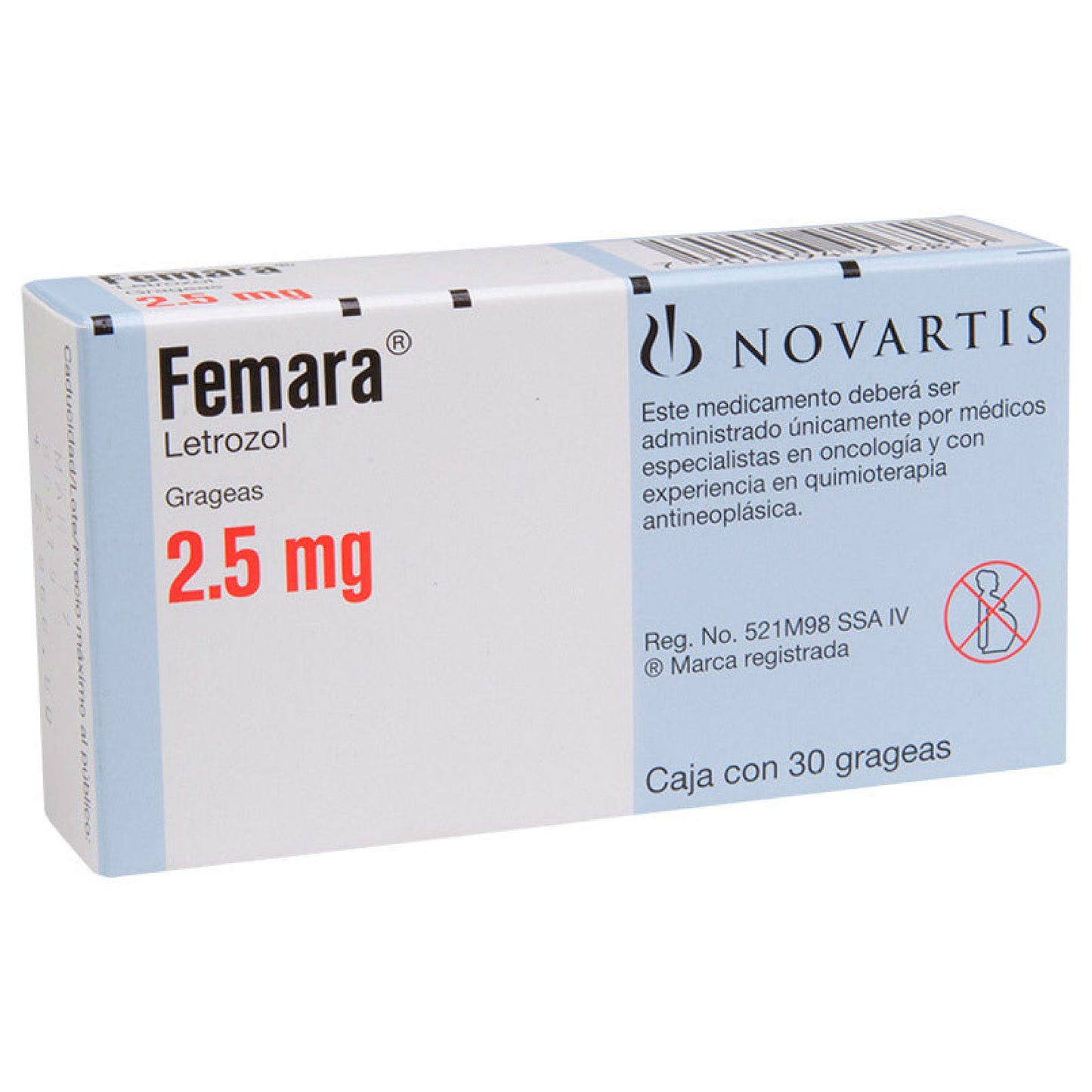 FEMARA 2 5 MG GRAG 30