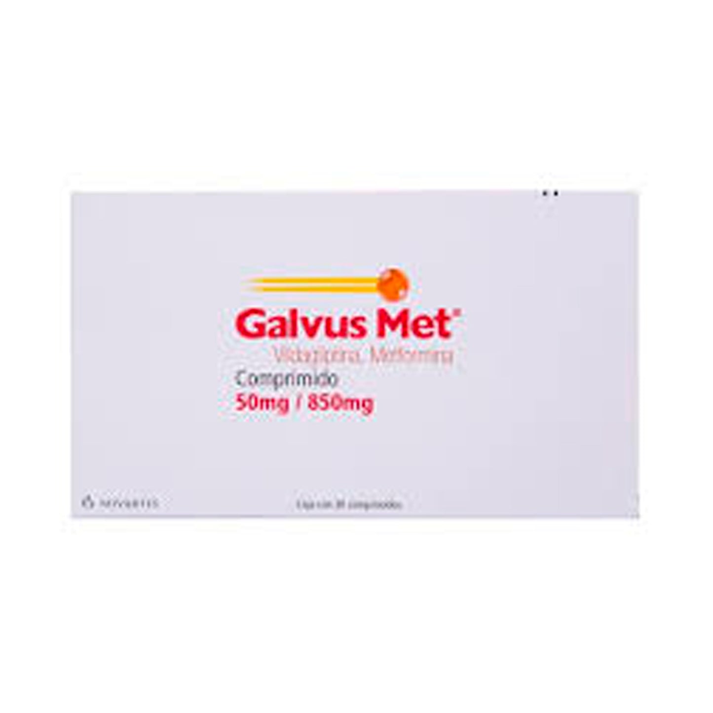 GALVUS MET 50 850MG CPR REC 30
