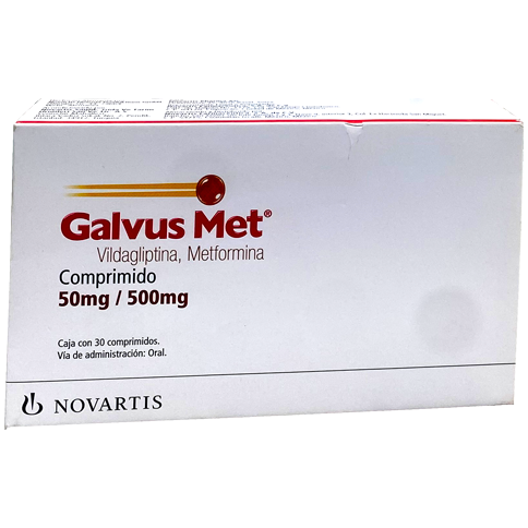 GALVUS MET 50 500MG CPR 30 REC