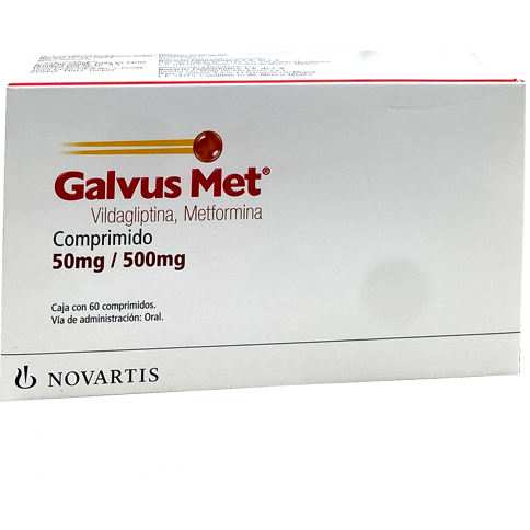GALVUS MET 50 500MG 60CPR RE