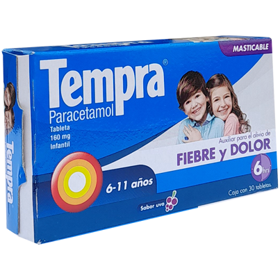TEMPRA MAST UVA 160MG TAB30