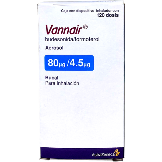 VANNAIR 80 4 5MCG AER 120 DOSIS
