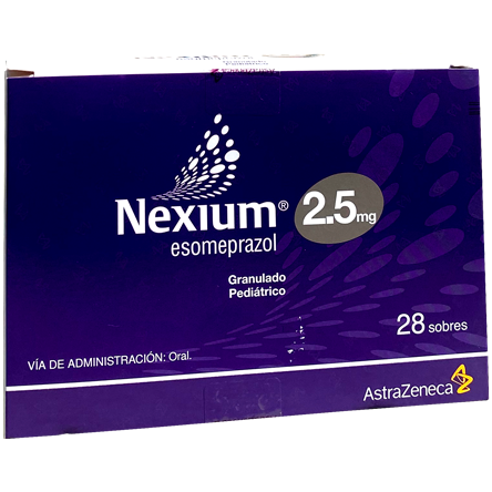 NEXIUM 2 5 MG PED GRANULADO SB 28
