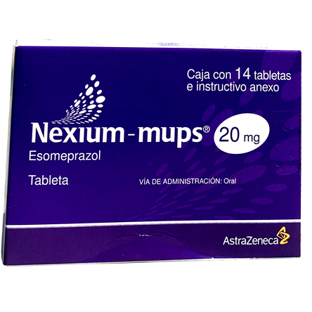 NEXIUM MUPS 20 MG TAB 14 404