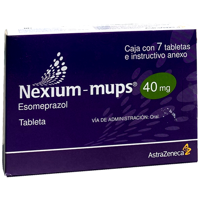NEXIUM MUPS 40 MG TAB 7