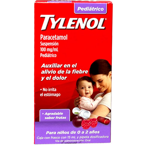 TYLENOL PED CEREZA GTS 15 ML