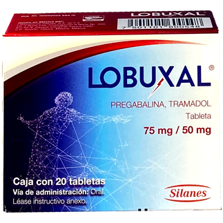 LOBUXAL 75 50 MG 20 TABLETAS