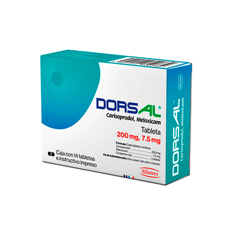 DORSAL 200 7 5MG 14 TAB