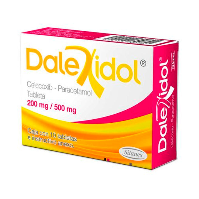 DALEXIDOL 10 TABS 200 500 MG