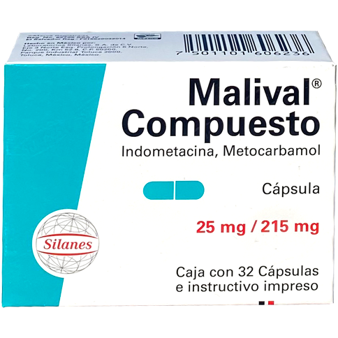 MALIVAL COMP 215 25 MG CAPS 32