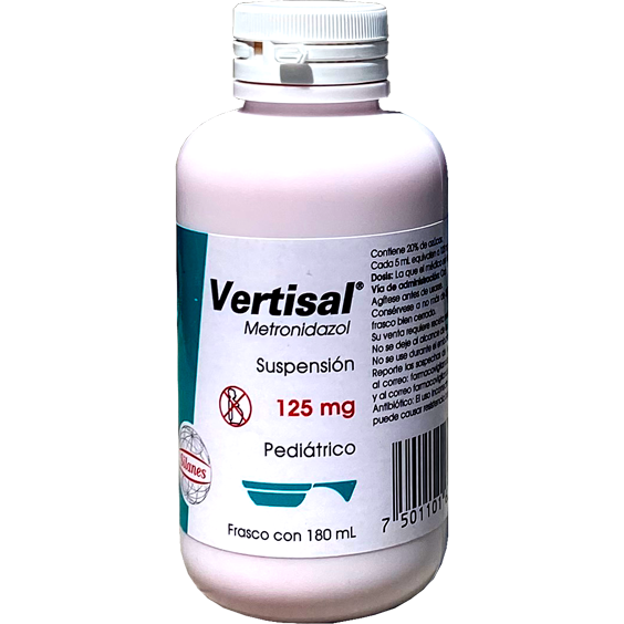 VERTISAL 125 MG SUSP 180 ML