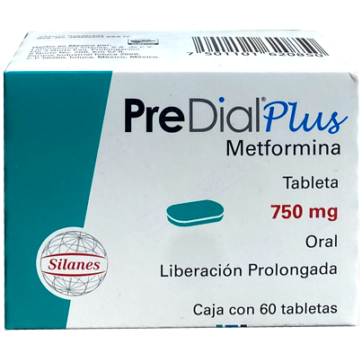 PREDIAL PLUS 750MG C60