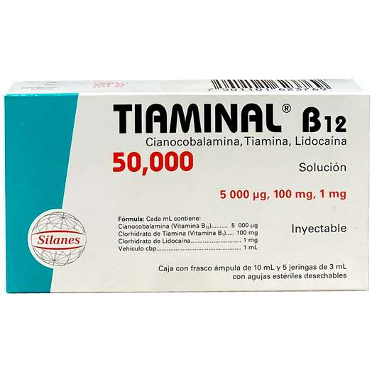 TIAMINAL B12 50000U JGA5X3ML 321