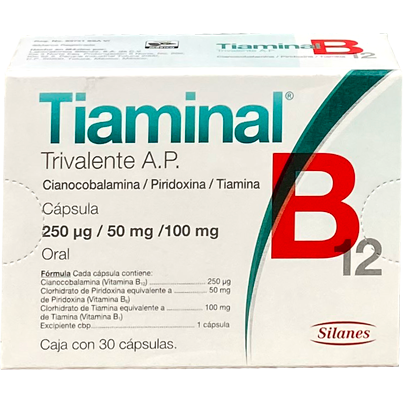TIAMINAL B 12 AP CAPS 30