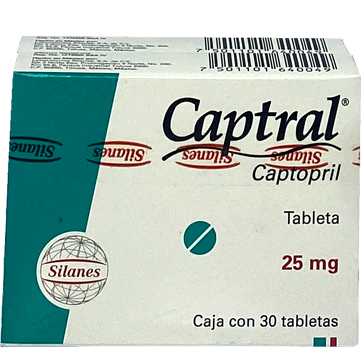 CAPTRAL 25 MG TAB 30 1 1 – Farmacias Popular El Molinito