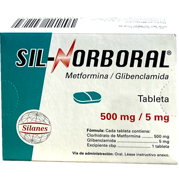 SIL NORBORAL 5 500MG TAB 40