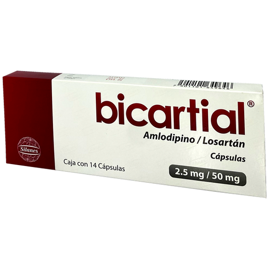 BICARTIAL 2 5 50 MG CAPS 14