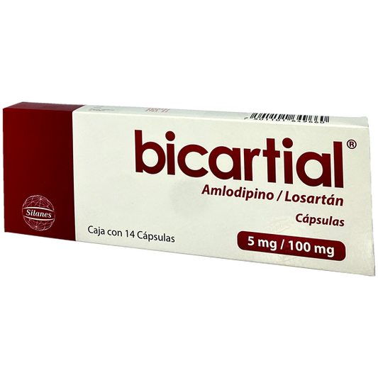 BICARTIAL 5 100 MG CAPS 14