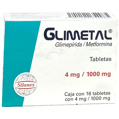 GLIMETAL 1000 4MG TAB 16