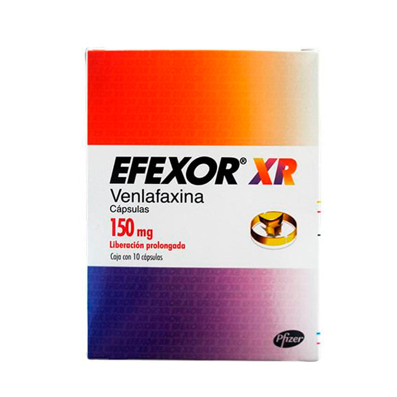 EFEXOR XR 150 MG CAPS 10