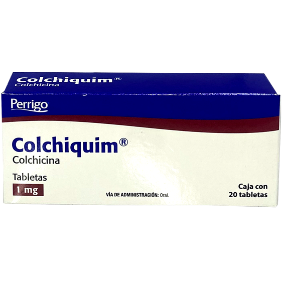 COLCHIQUIM 1 MG TAB 20 COLCHICINA