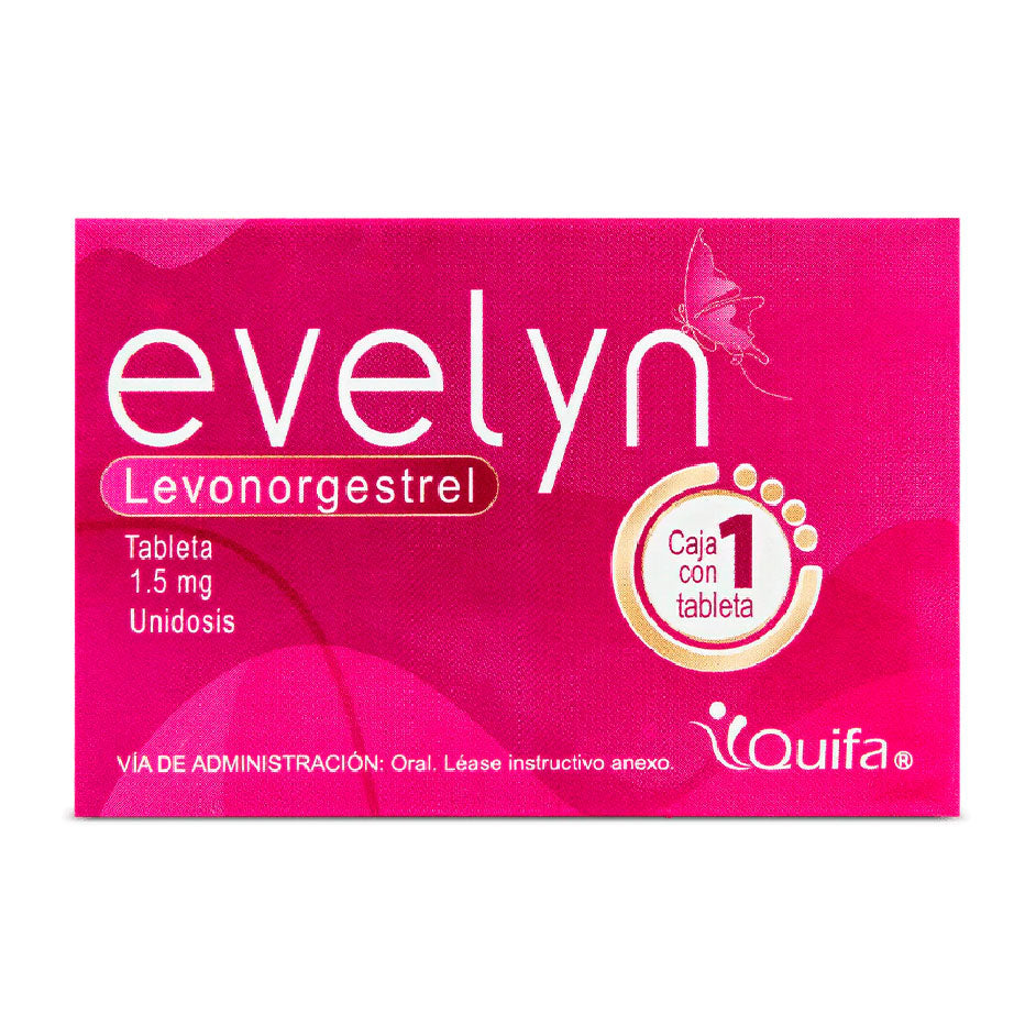 LEVONORGESTREL EVELYN 1 5MG TAB C 1