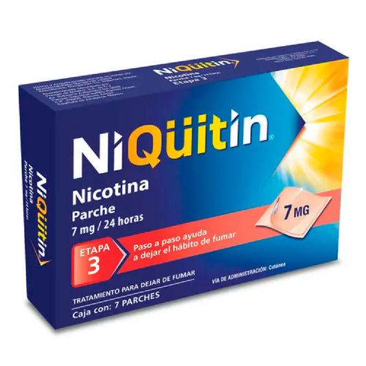 NIQUITIN PAR 7 7MG ET 3