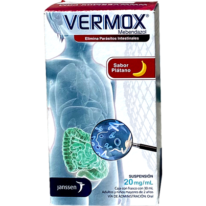 VERMOX SUSP 30 ML