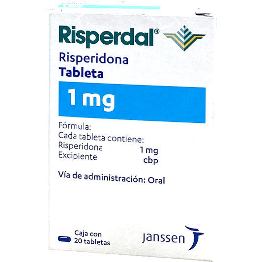 RISPERDAL 1MG TAB 20