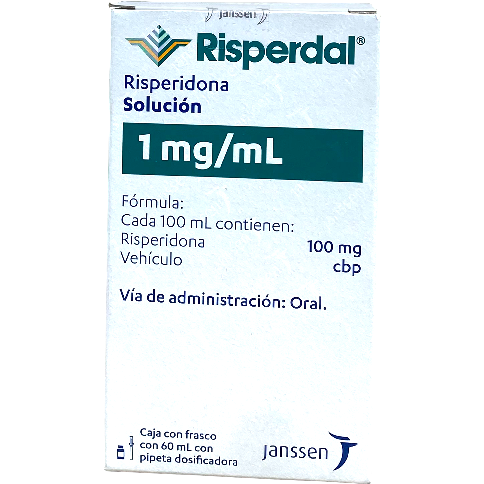 RISPERDAL 100 MG GTS 60 ML