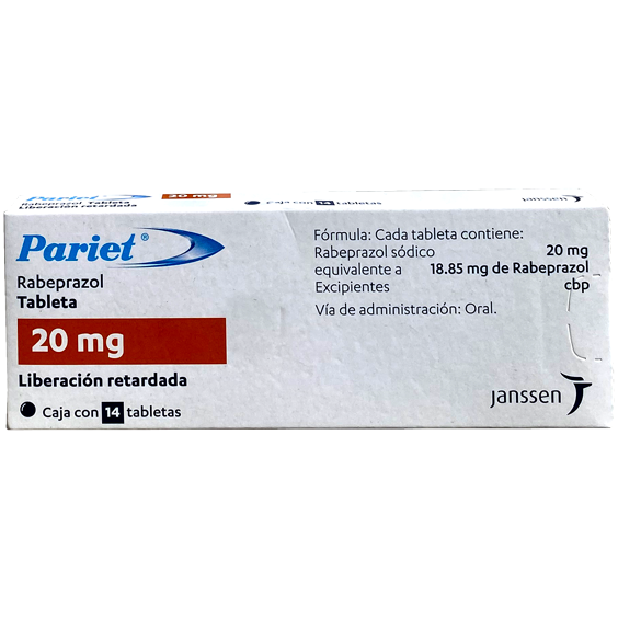 PARIET 20 MG TAB 14