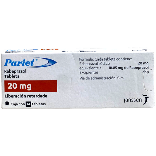 PARIET 20 MG TAB 14