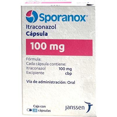 SPORANOX PULSO 100 MG CAPS 28