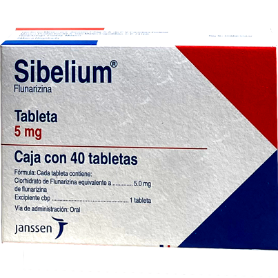 SIBELIUM 5 MG TAB 40