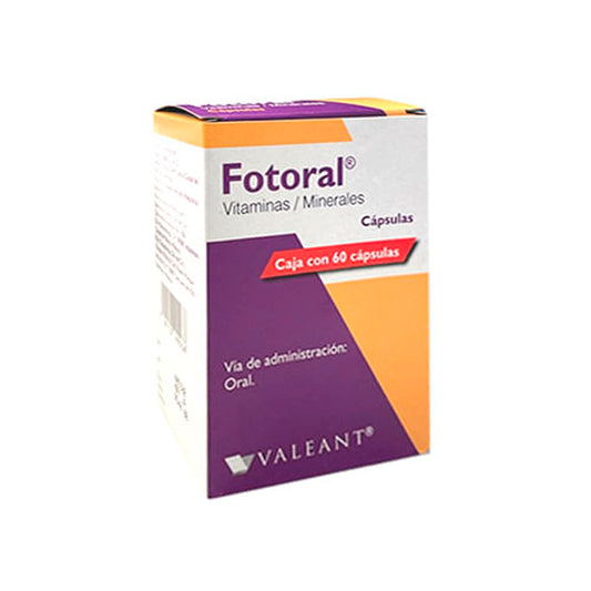 FOTORAL 60 CAPS