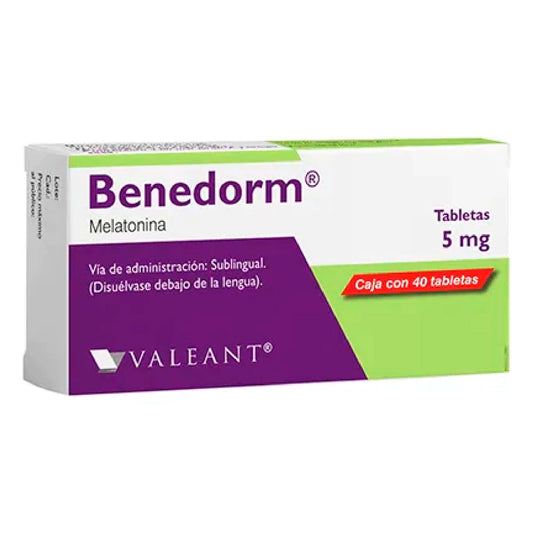 BENEDORM 40 TABS SUBLIN5 MG