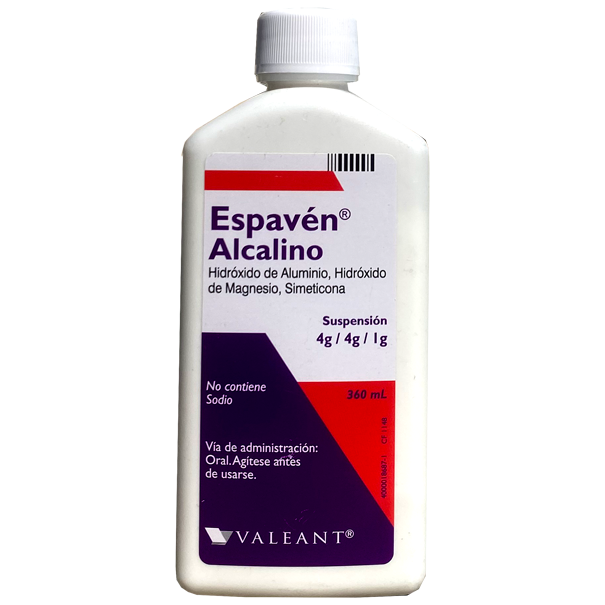 ESPAVEN ALCALINO SUSP 360 ML