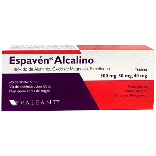ESPAVEN ALCALINO 300 MG TAB 50