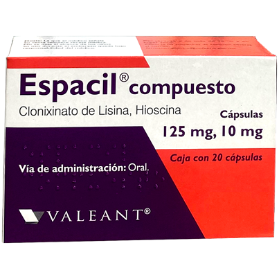 ESPACIL COMP 125 10MG CAPS20 596