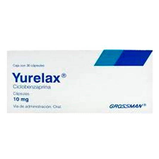 YURELAX 10 MG CAPS 30