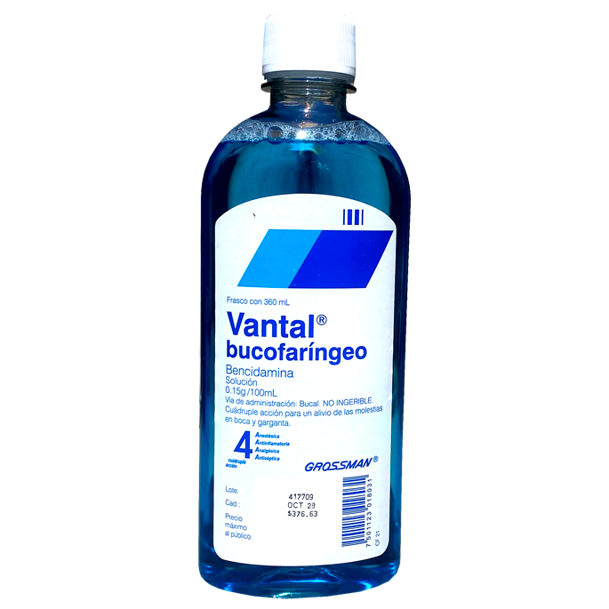 VANTAL BUCOFAR SOL 360ML 324