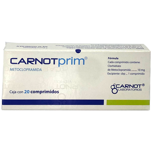 CARNOTPRIM 10 MG CPR 20