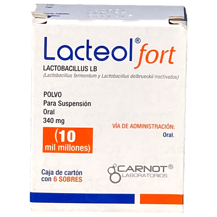 LACTEOL FORTE 340 MG PVO SB6